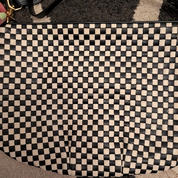 Clare V Checkered Moyen Messenger - Picture 9 of 11